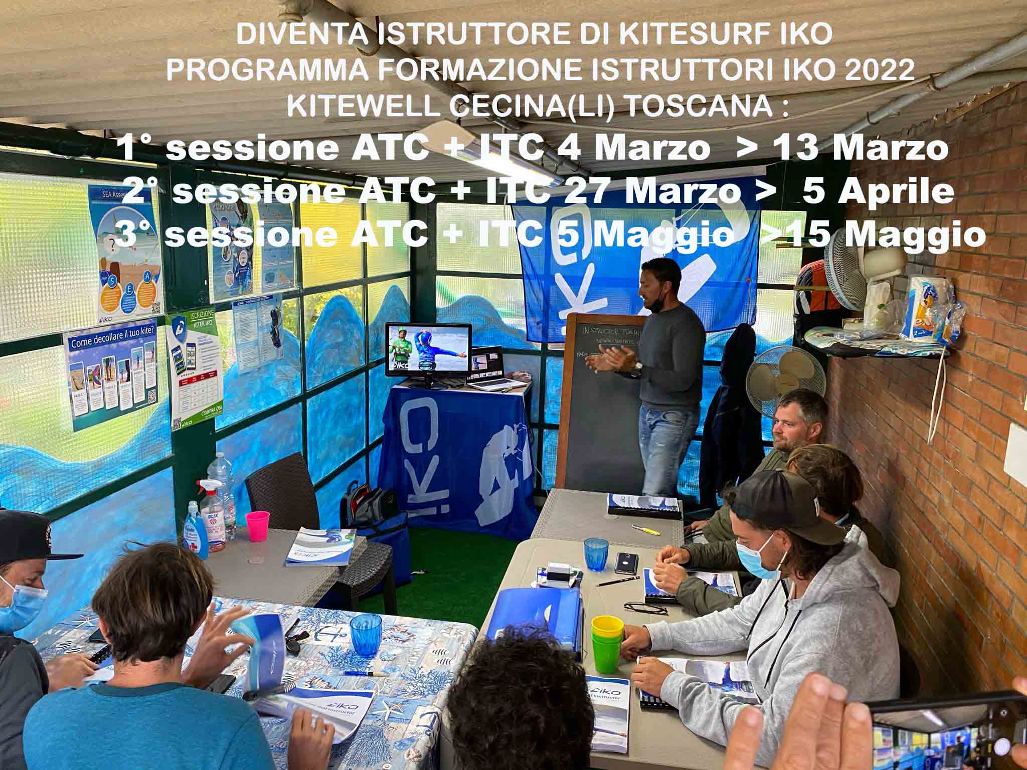 diventa istruttore di Kitesurf  IKO 2022 Ecco le date in Toscana